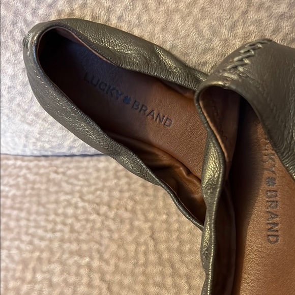 Lucky Brand Metallic Flats - Picture 4 of 4